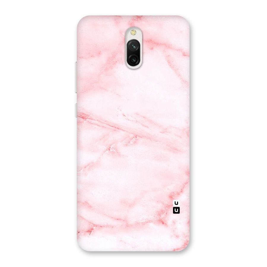 Pink Marble Print Back Case for Redmi 8A Dual