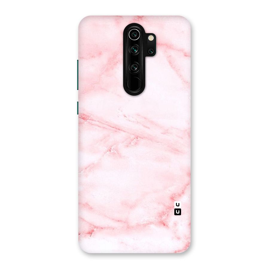 Pink Marble Print Back Case for Redmi Note 8 Pro