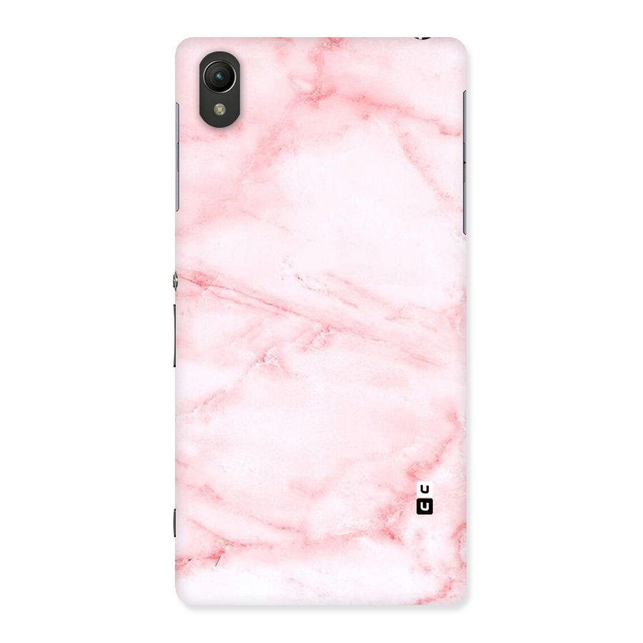 Pink Marble Print Back Case for Sony Xperia Z2