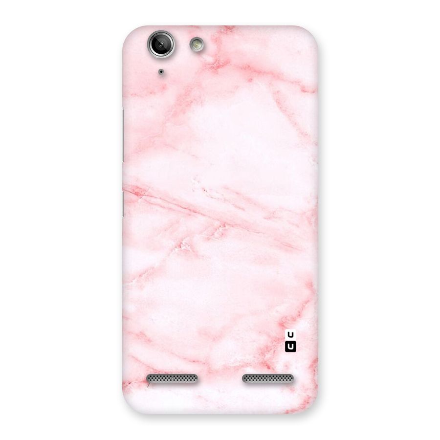 Pink Marble Print Back Case for Vibe K5 Plus