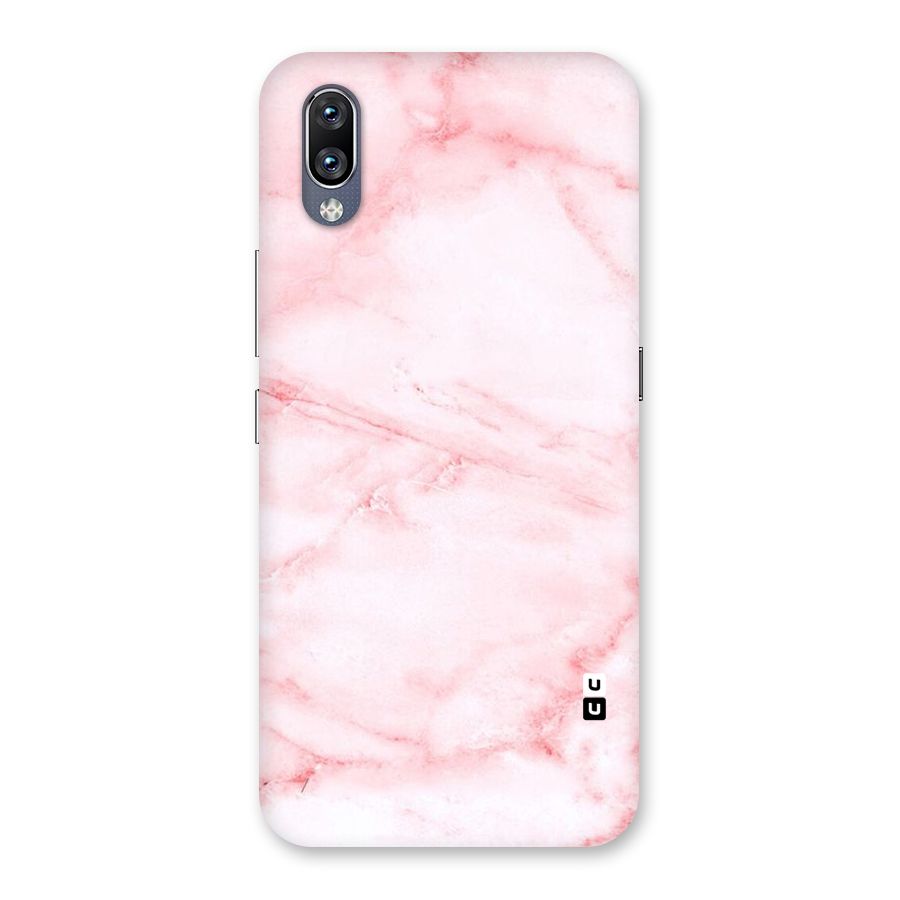 Pink Marble Print Back Case for Vivo NEX