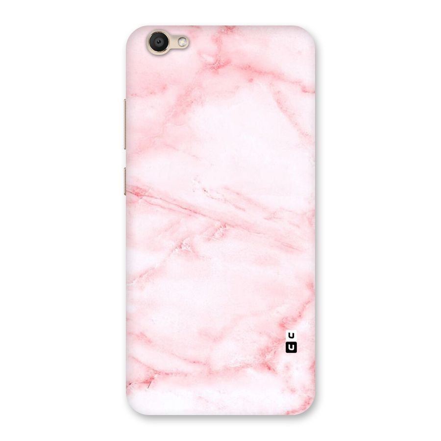 Pink Marble Print Back Case for Vivo V5s