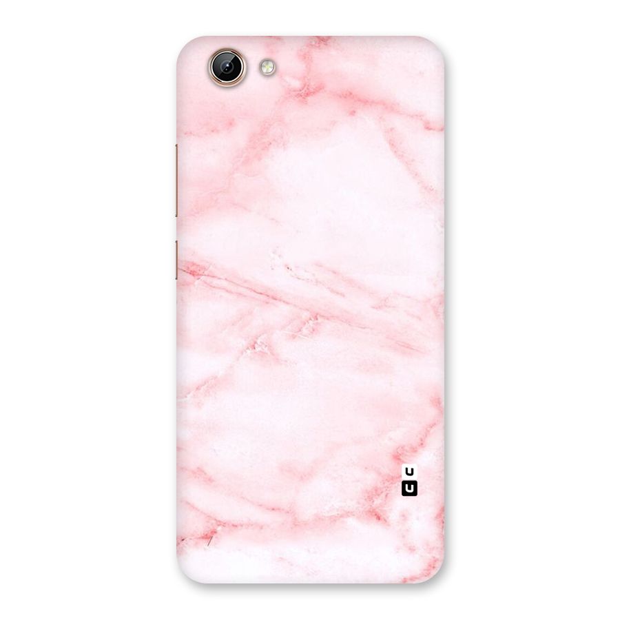 Pink Marble Print Back Case for Vivo Y71i