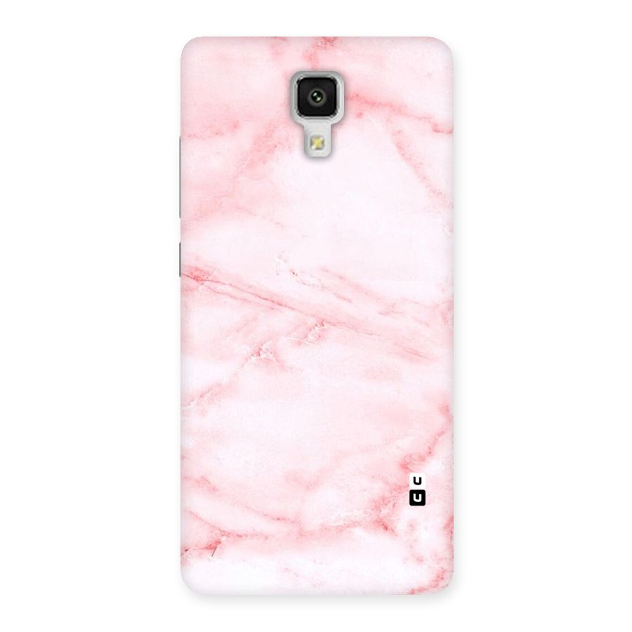 Pink Marble Print Back Case for Xiaomi Mi 4