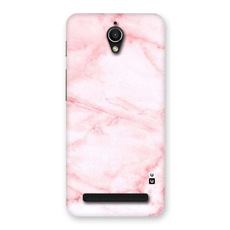Pink Marble Print Back Case for Zenfone Go