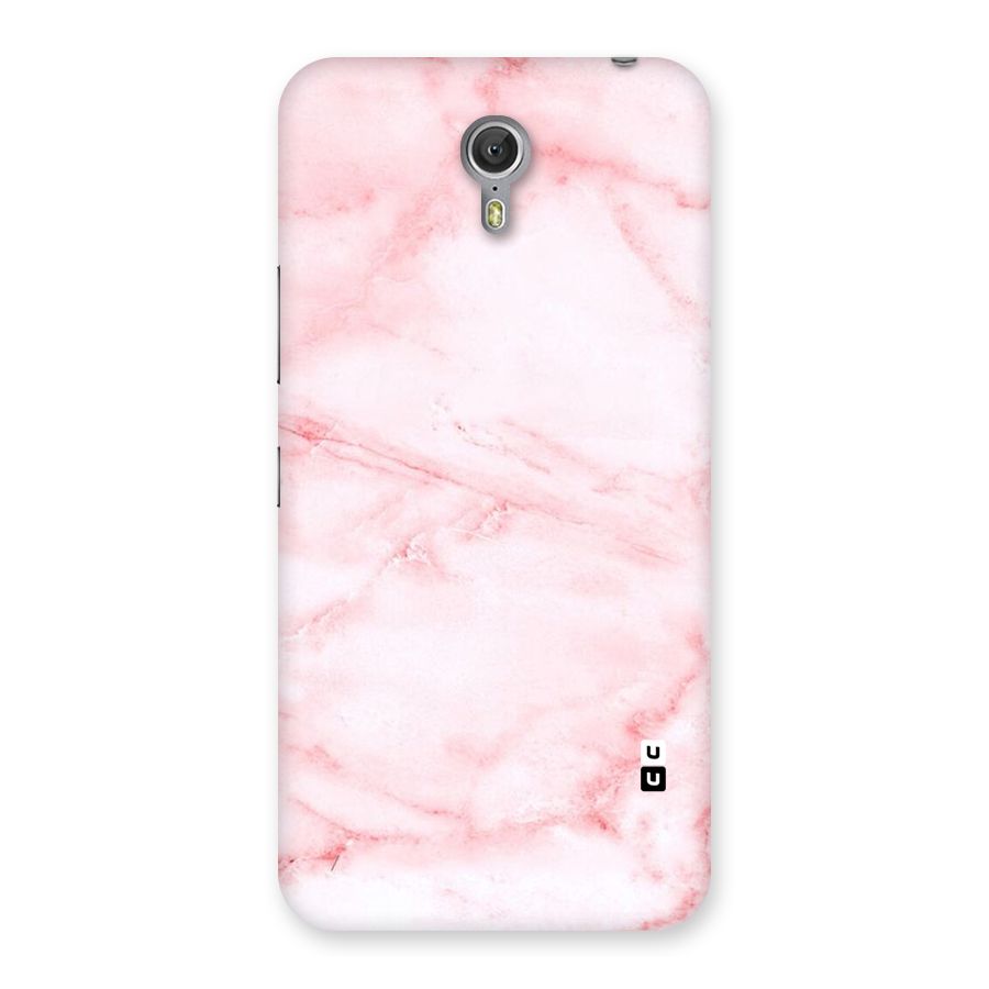 Pink Marble Print Back Case for Zuk Z1