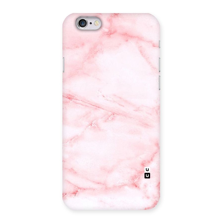 Pink Marble Print Back Case for iPhone 6 6S