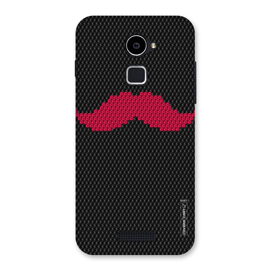 Pink Moustache Back Case for Coolpad Note 3 Lite