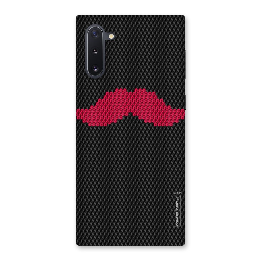 Pink Moustache Back Case for Galaxy Note 10