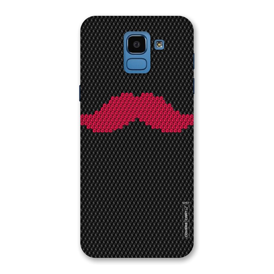 Pink Moustache Back Case for Galaxy On6