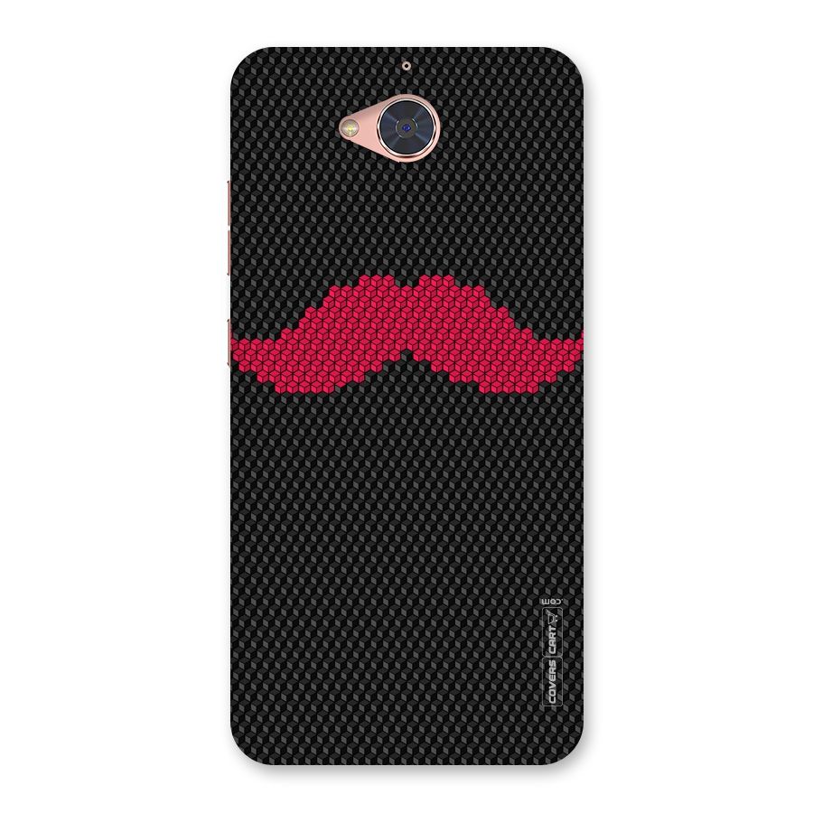 Pink Moustache Back Case for Gionee S6 Pro