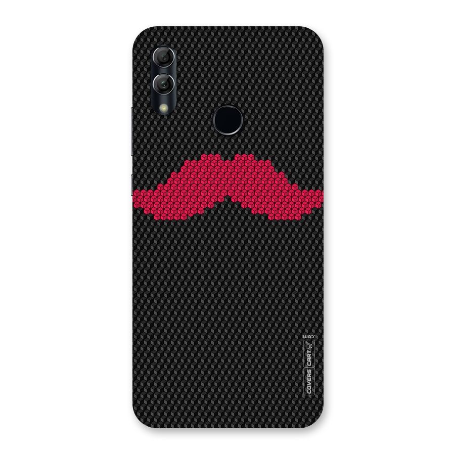 Pink Moustache Back Case for Honor 10 Lite
