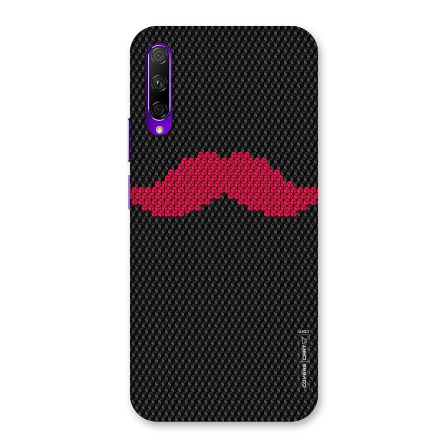 Pink Moustache Back Case for Honor 9X Pro