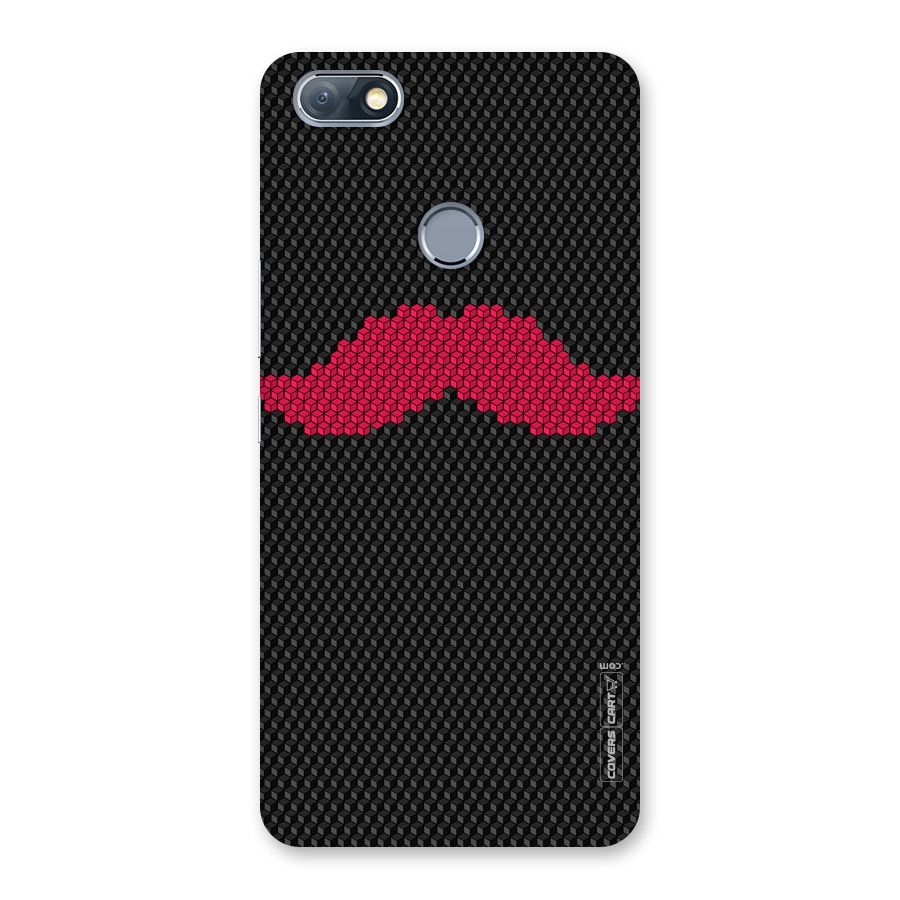 Pink Moustache Back Case for Infinix Note 5