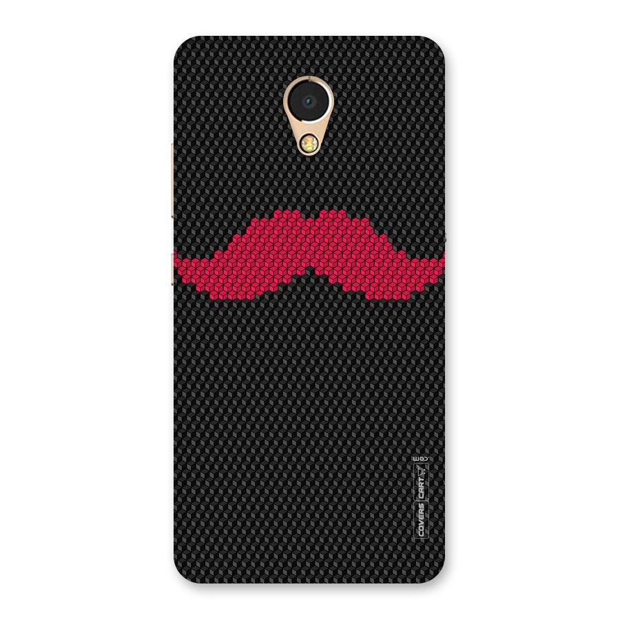Pink Moustache Back Case for Lenovo P2