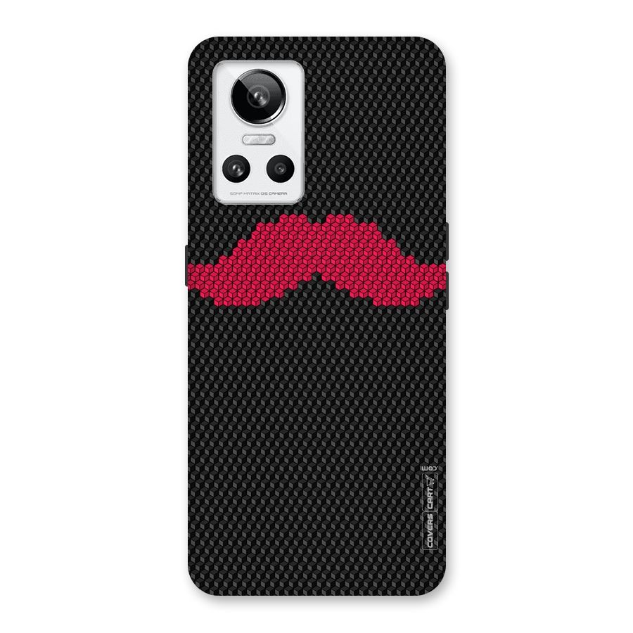 Pink Moustache Back Case for Realme GT Neo 3