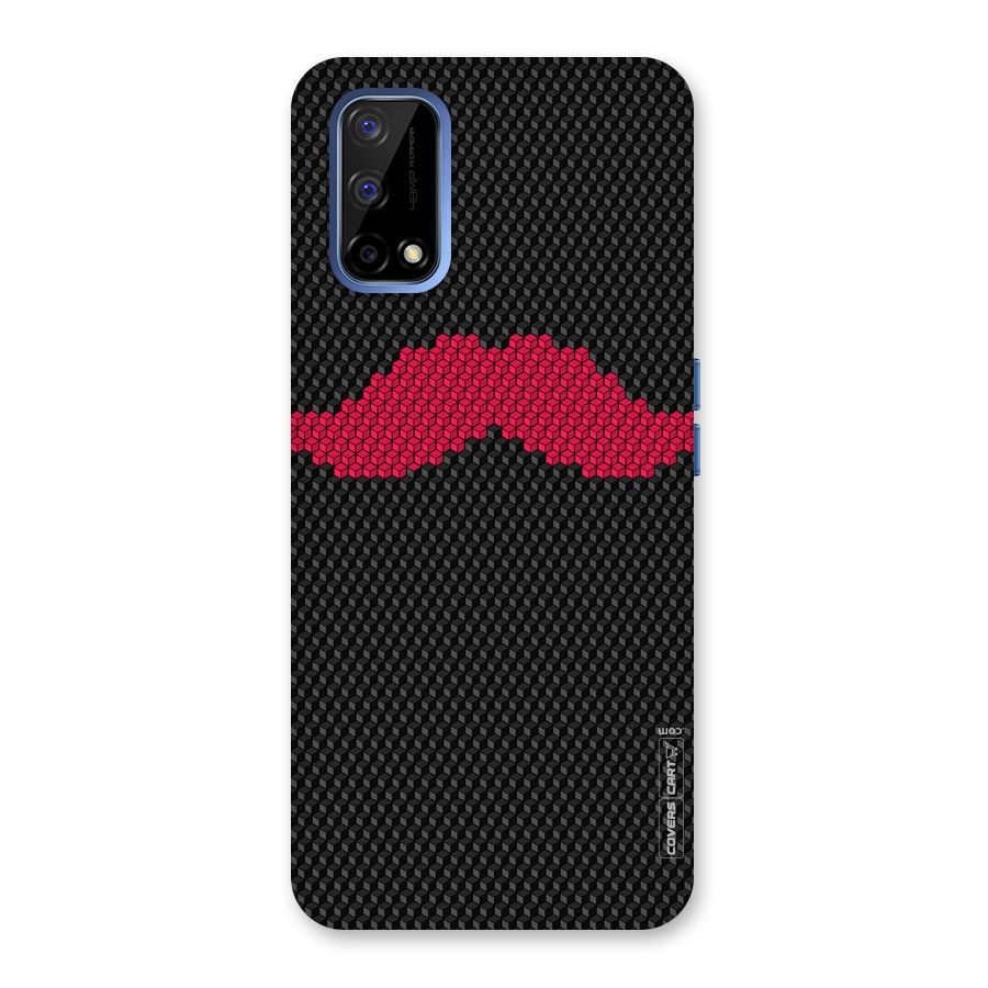 Pink Moustache Back Case for Realme Narzo 30 Pro