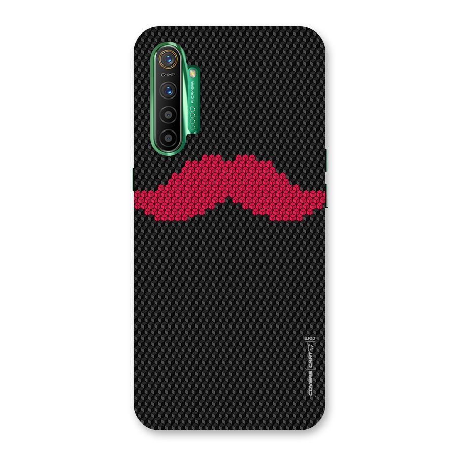 Pink Moustache Back Case for Realme X2