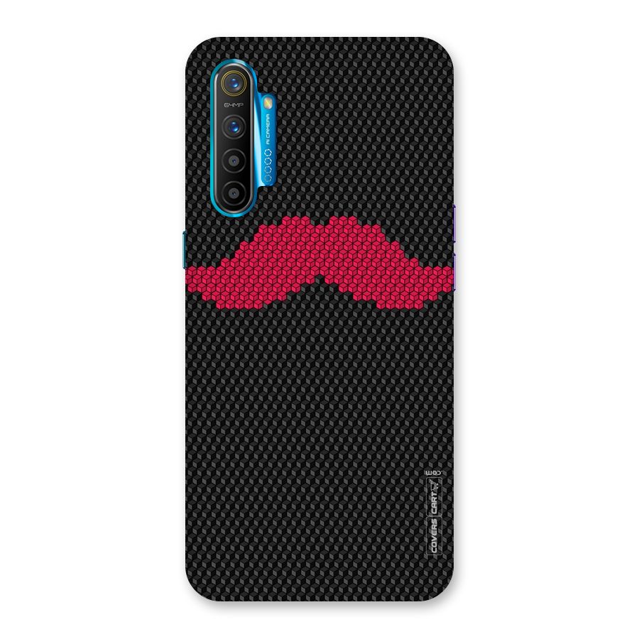 Pink Moustache Back Case for Realme XT