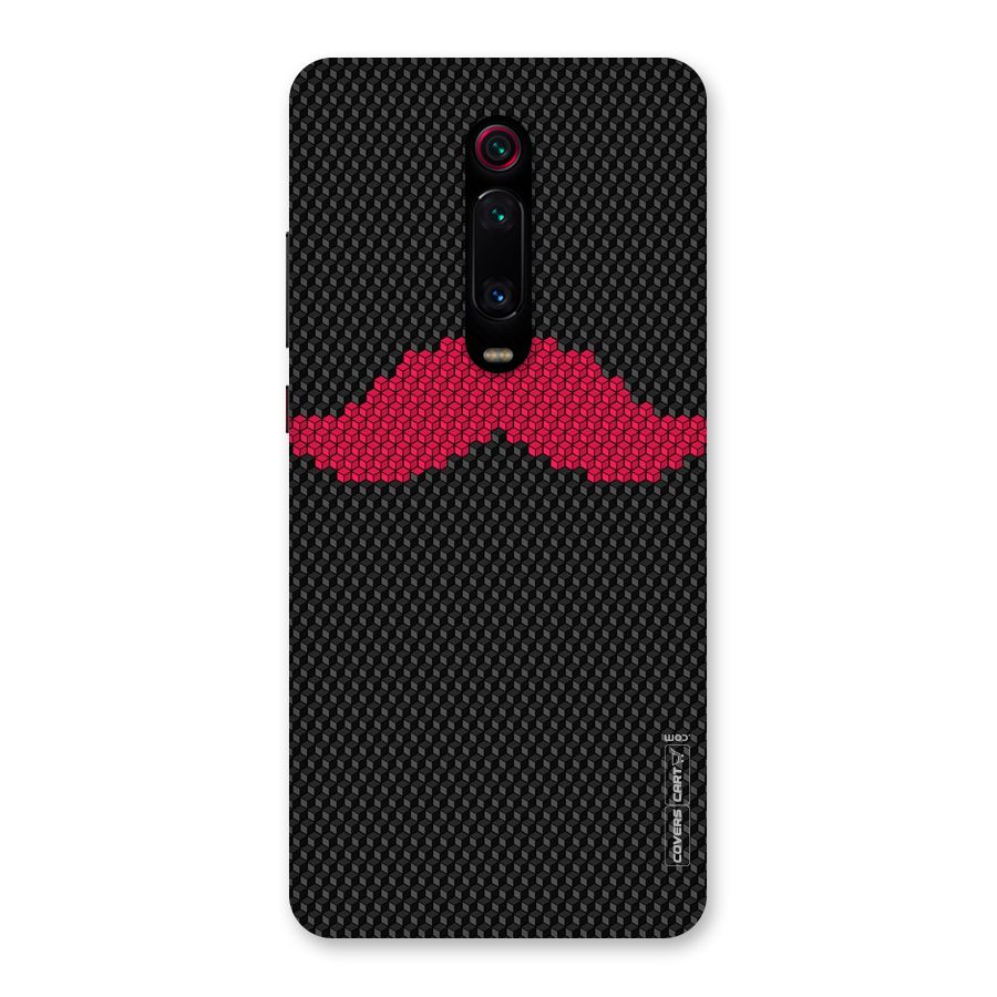 Pink Moustache Back Case for Redmi K20