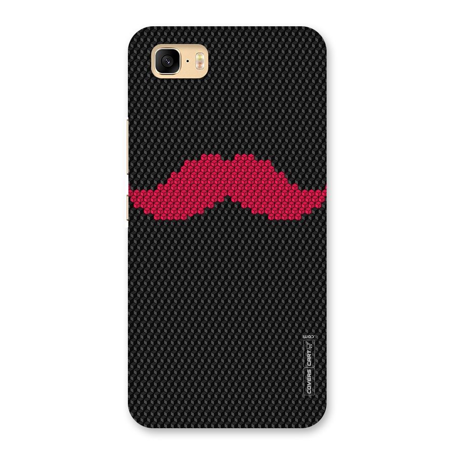 Pink Moustache Back Case for Zenfone 3s Max