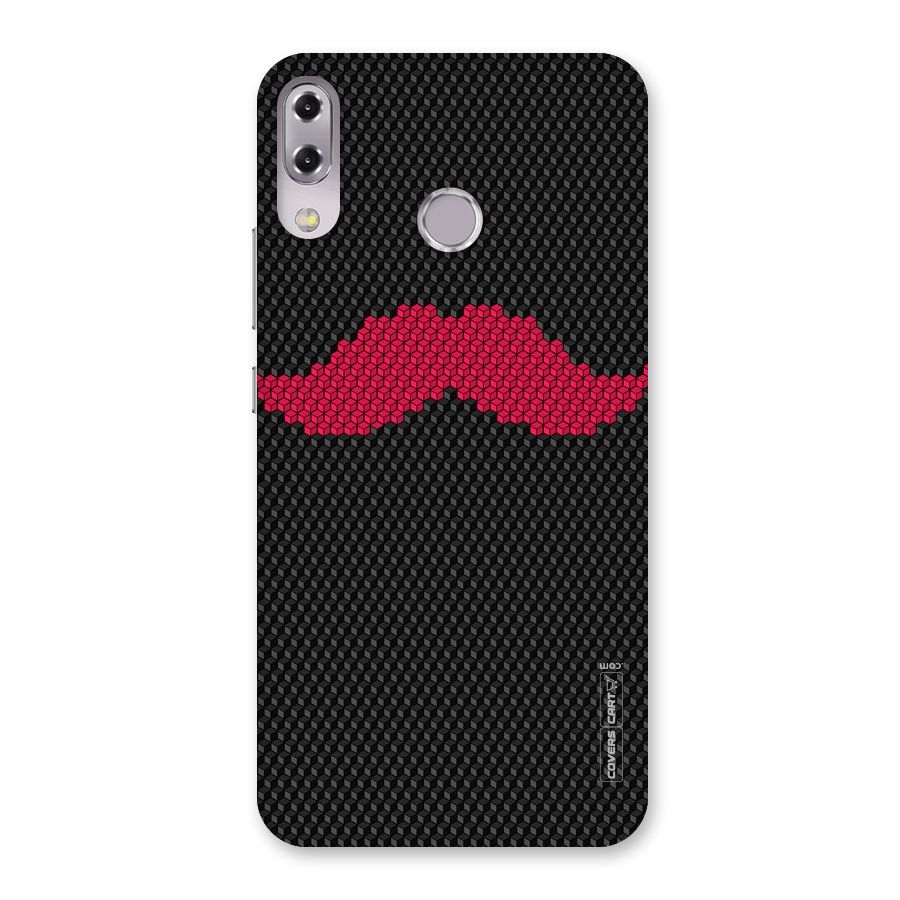 Pink Moustache Back Case for Zenfone 5Z
