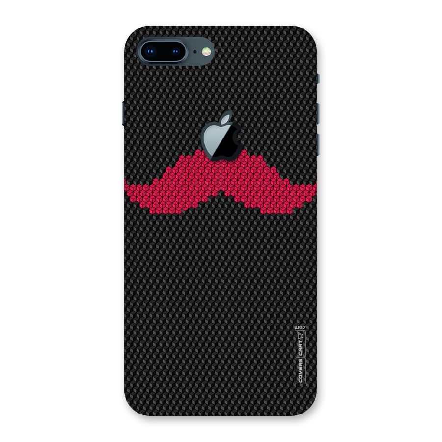 Pink Moustache Back Case for iPhone 7 Plus Apple Cut