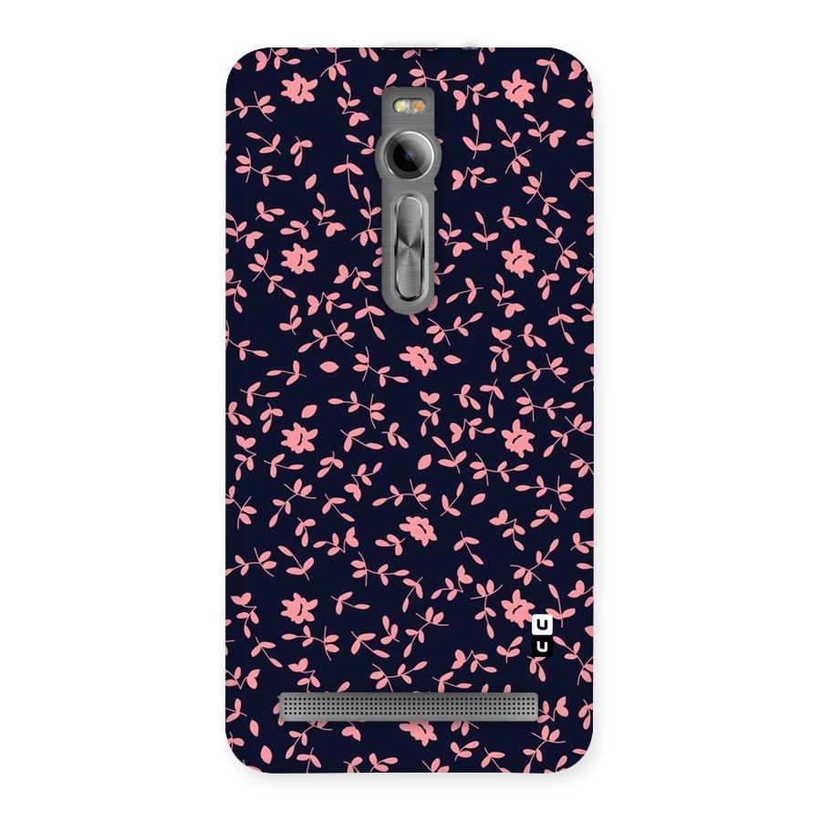 Pink Plant Design Back Case for Asus Zenfone 2