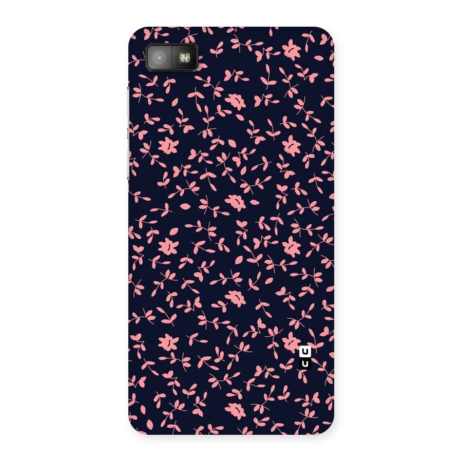 Pink Plant Design Back Case for Blackberry Z10
