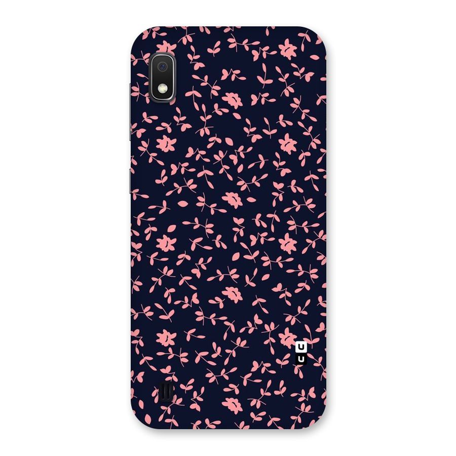 Pink Plant Design Back Case for Galaxy A10
