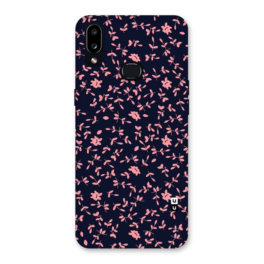 Pink Plant Design Back Case for Galaxy A10s