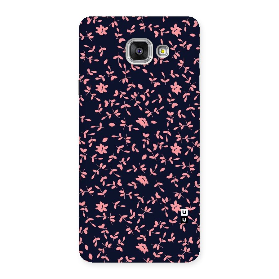 Pink Plant Design Back Case for Galaxy A7 2016