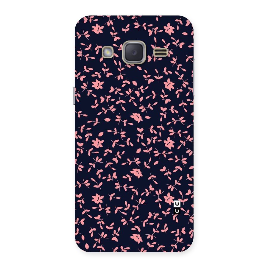 Pink Plant Design Back Case for Galaxy J2