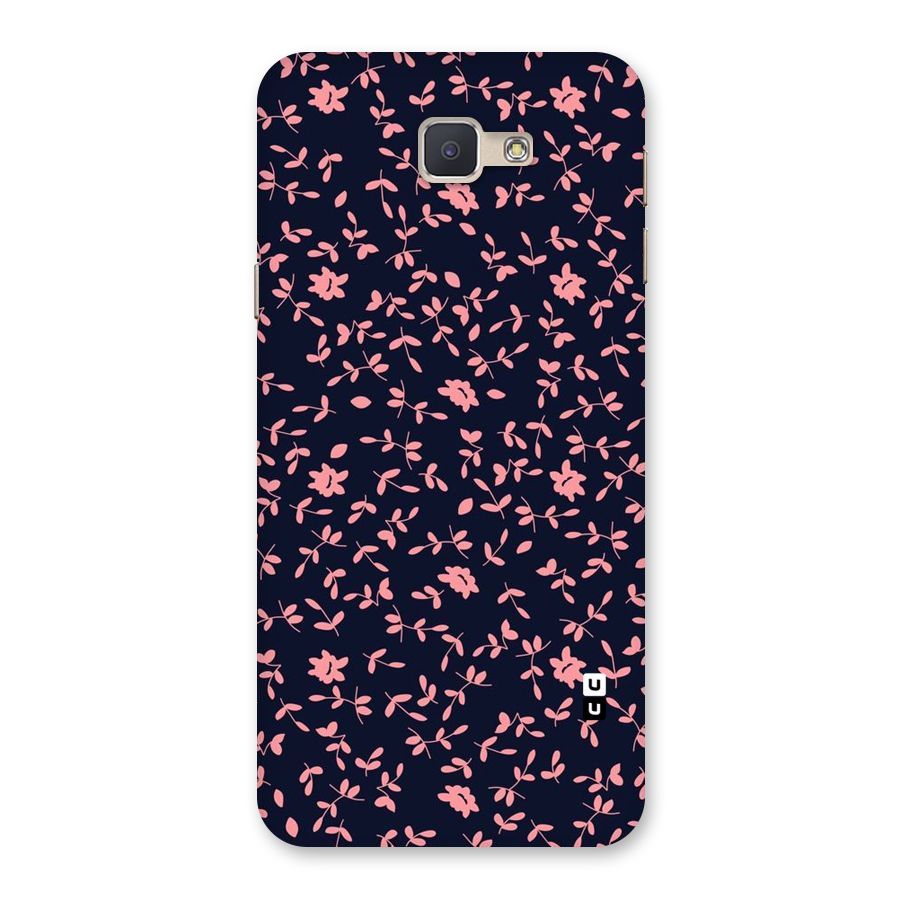 Pink Plant Design Back Case for Galaxy J5 Prime