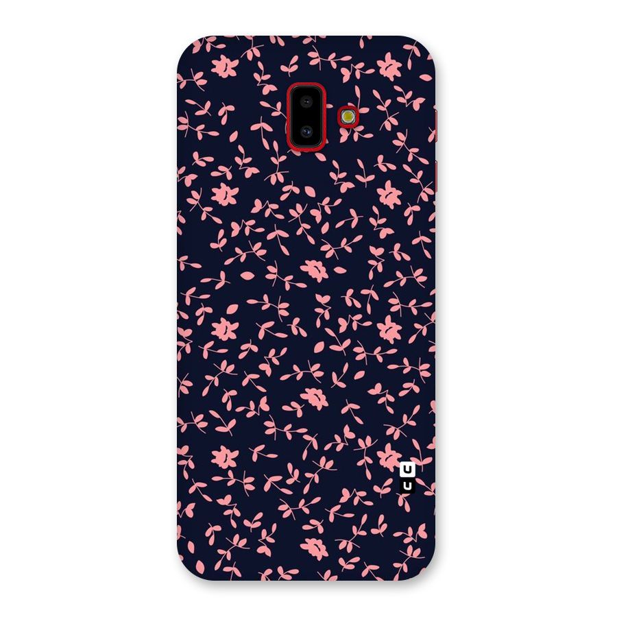Pink Plant Design Back Case for Galaxy J6 Plus