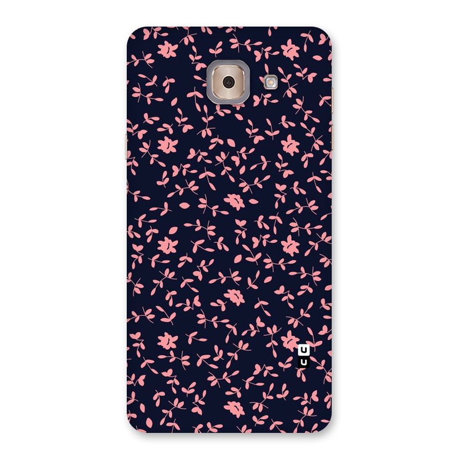 Pink Plant Design Back Case for Galaxy J7 Max