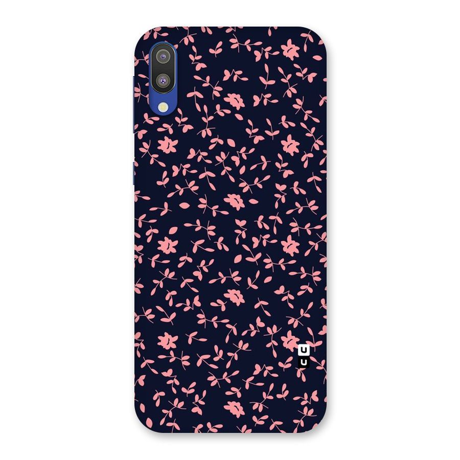 Pink Plant Design Back Case for Galaxy M10
