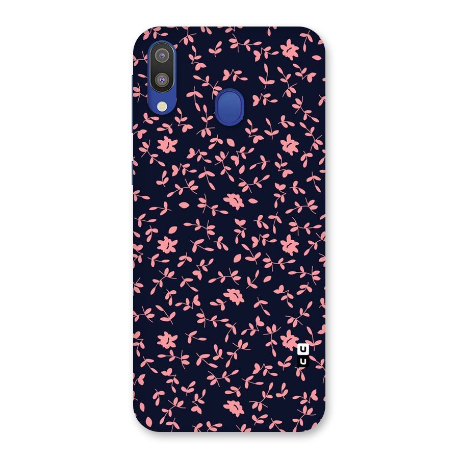 Pink Plant Design Back Case for Galaxy M20