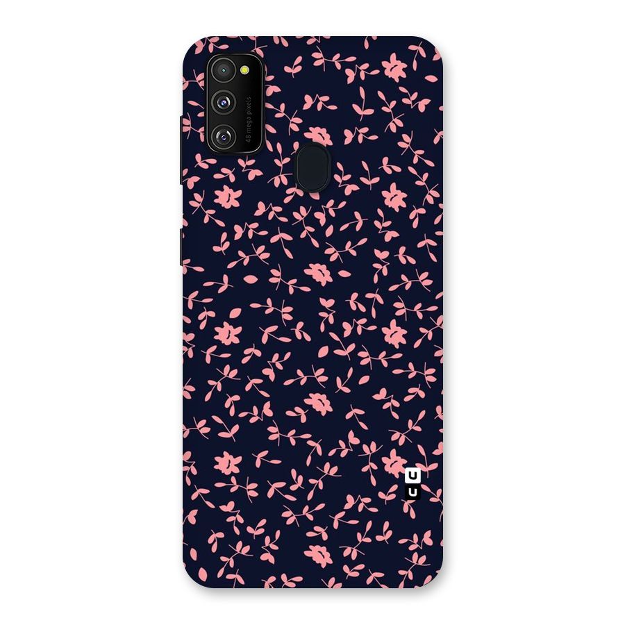 Pink Plant Design Back Case for Galaxy M30s