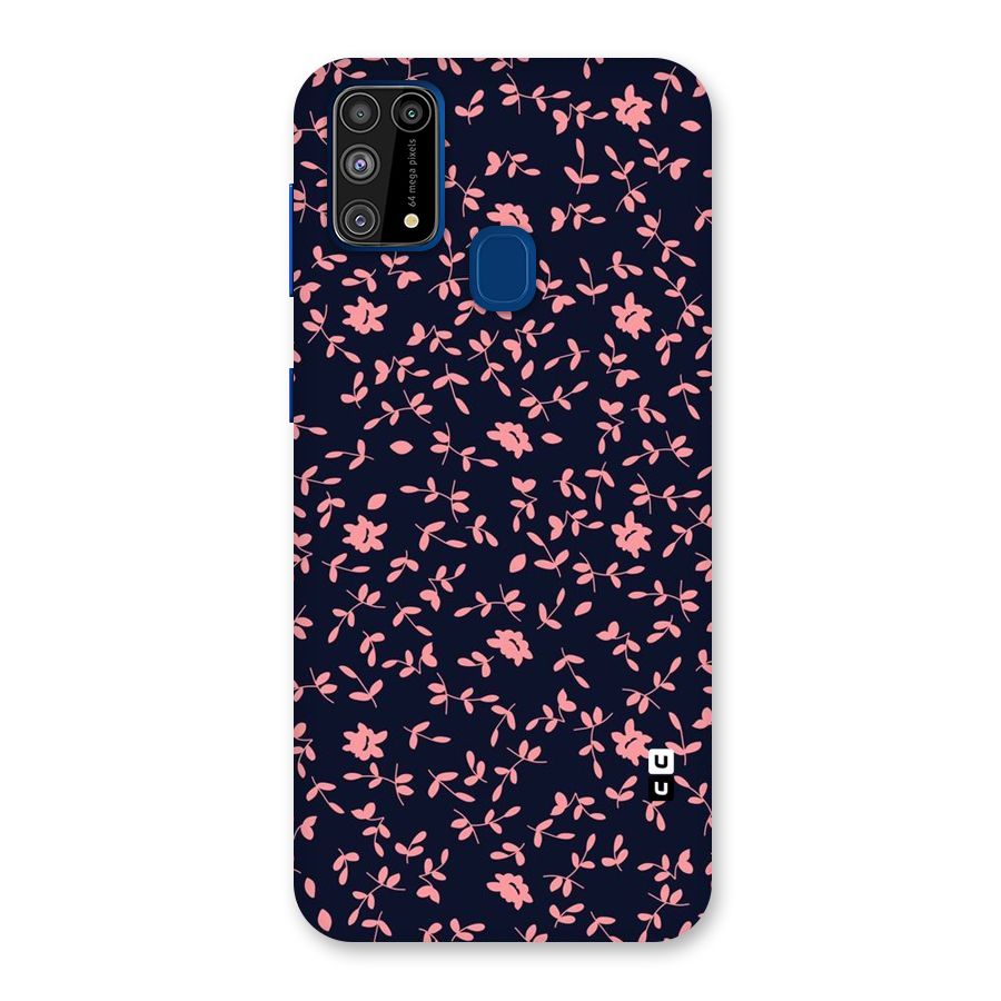 Pink Plant Design Back Case for Galaxy M31