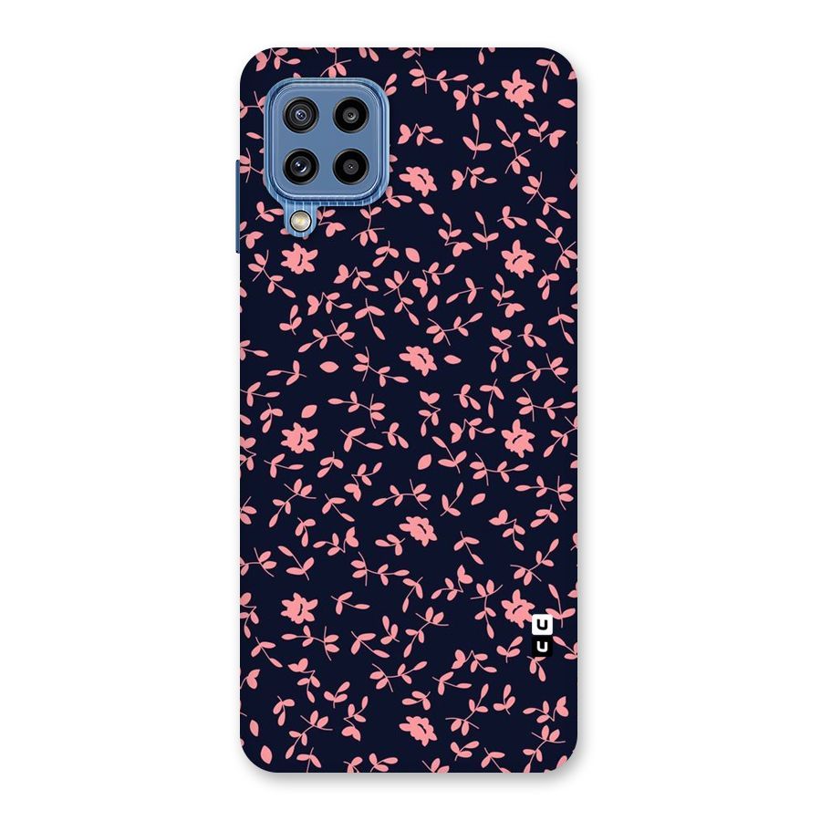 Pink Plant Design Back Case for Galaxy M32