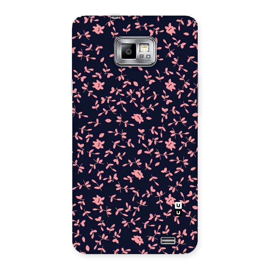 Pink Plant Design Back Case for Galaxy S2