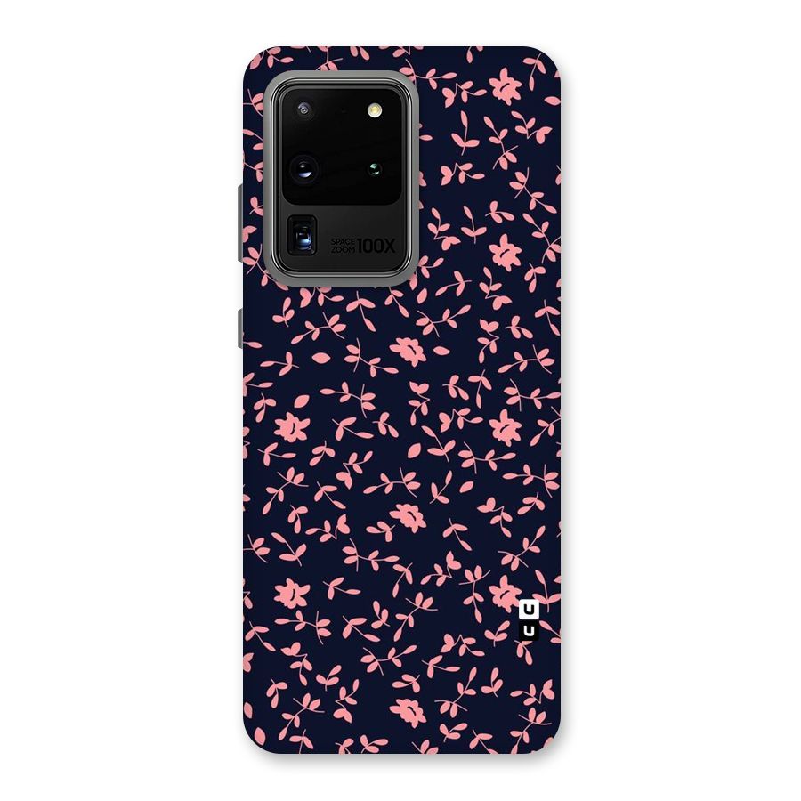 Pink Plant Design Back Case for Galaxy S20 Ultra