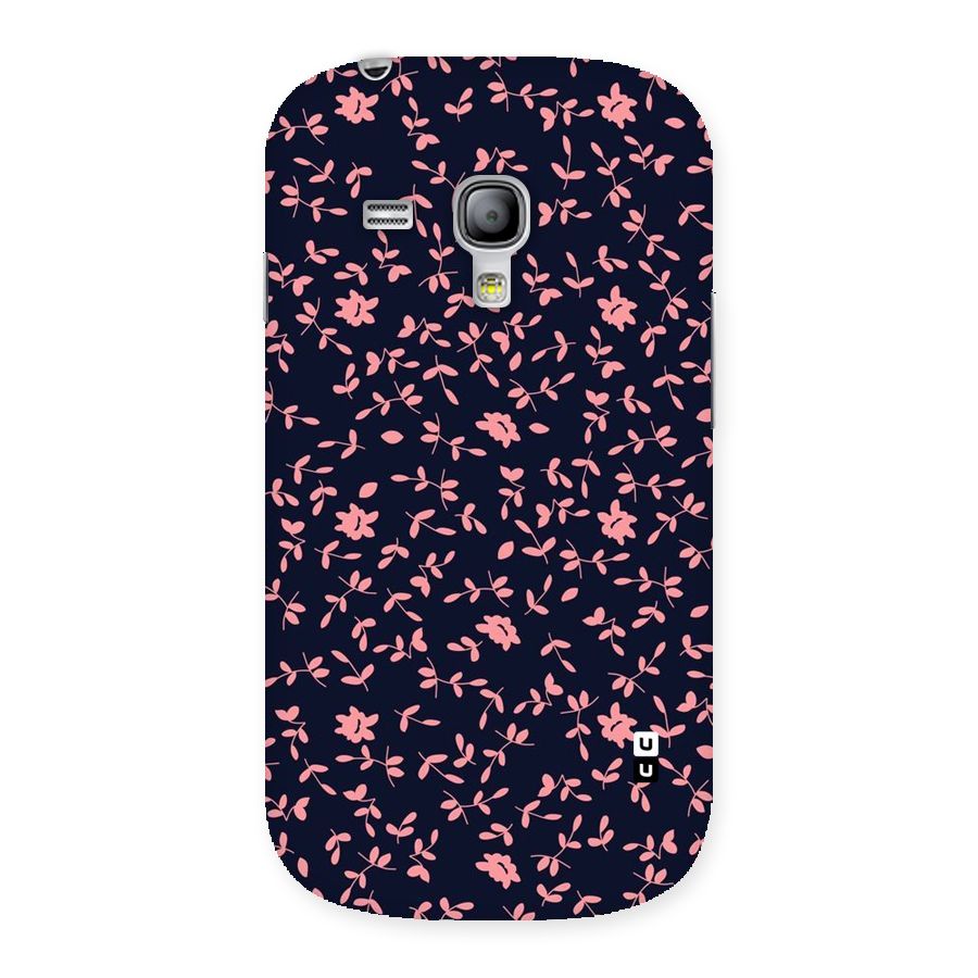 Pink Plant Design Back Case for Galaxy S3 Mini