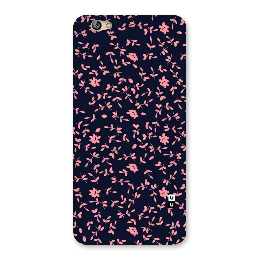 Pink Plant Design Back Case for Gionee S6