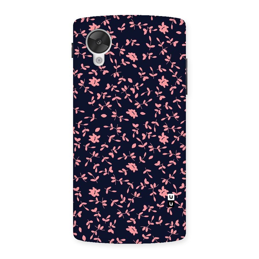 Pink Plant Design Back Case for Google Nexsus 5