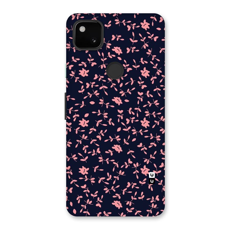 Pink Plant Design Back Case for Google Pixel 4a