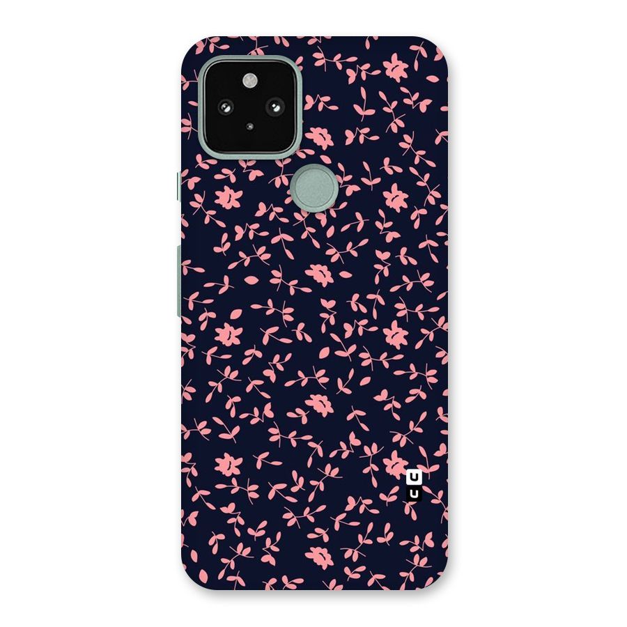 Pink Plant Design Back Case for Google Pixel 5