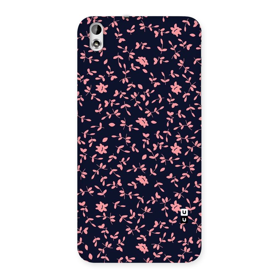 Pink Plant Design Back Case for HTC Desire 816g
