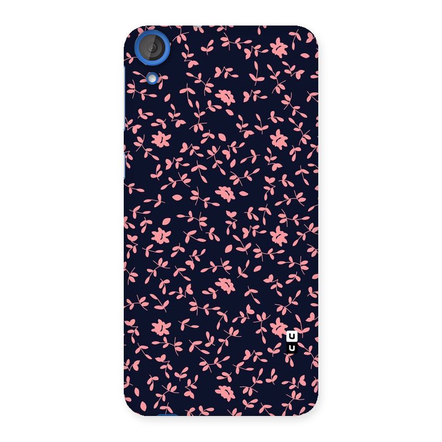 Pink Plant Design Back Case for HTC Desire 820